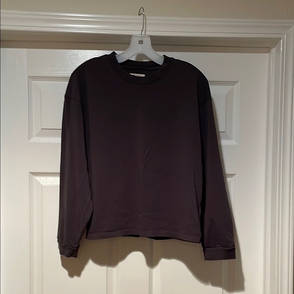 Dark Gray Long Sleeve Top by Madewell - Picture 1 of 3